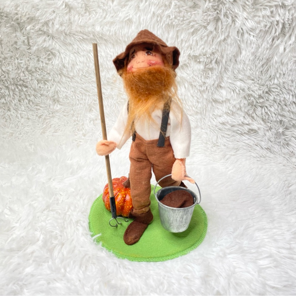 Vintage Collectible Annalee 1996 Mr. Farmer Amish Doll